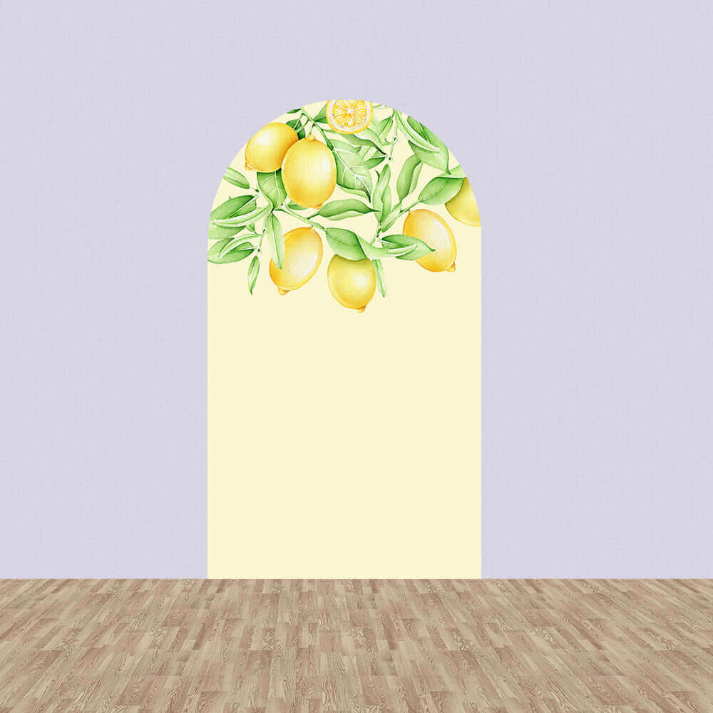 Lemon Arch Cover Backdrop