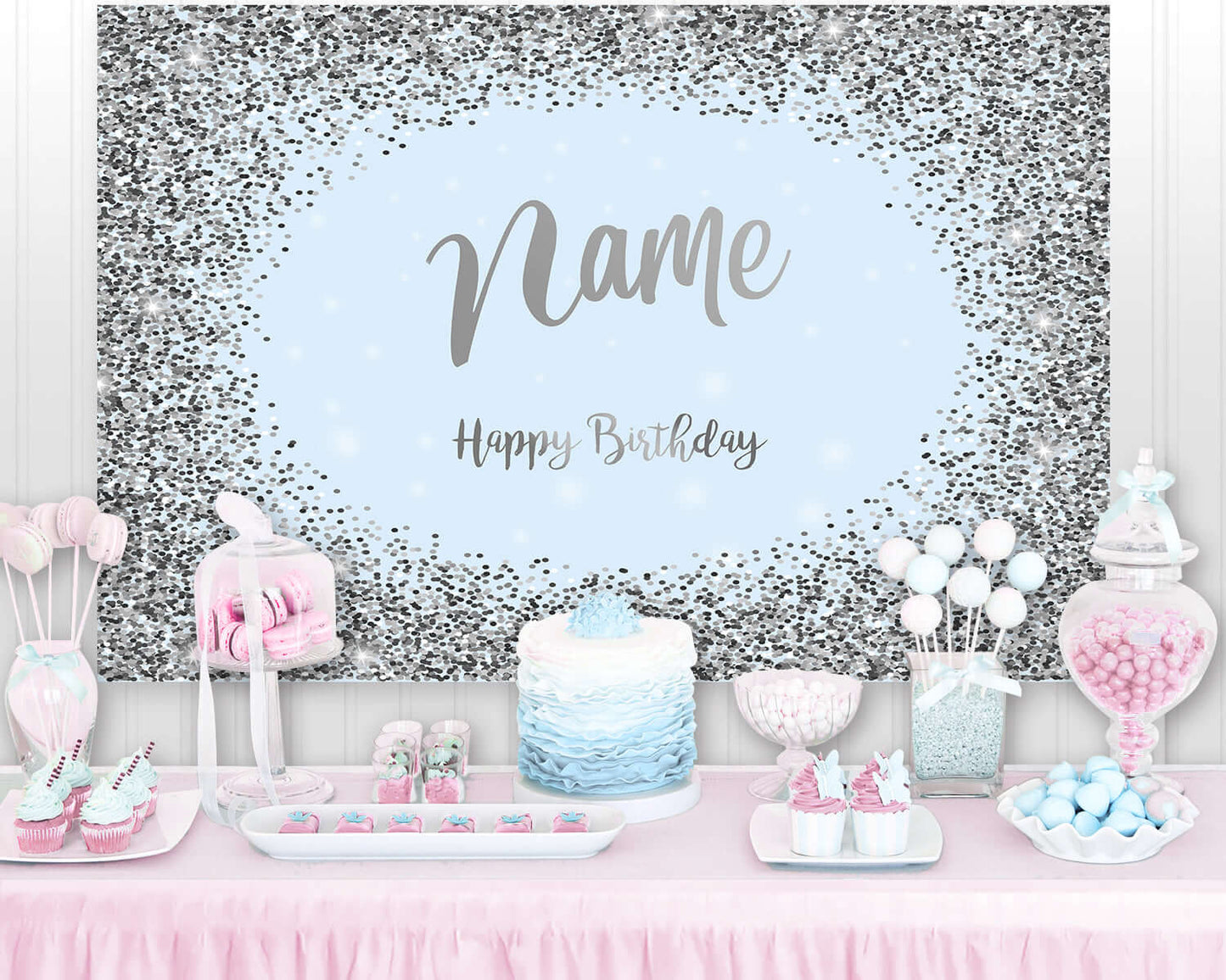 Birthday Party Decoration Backdrops