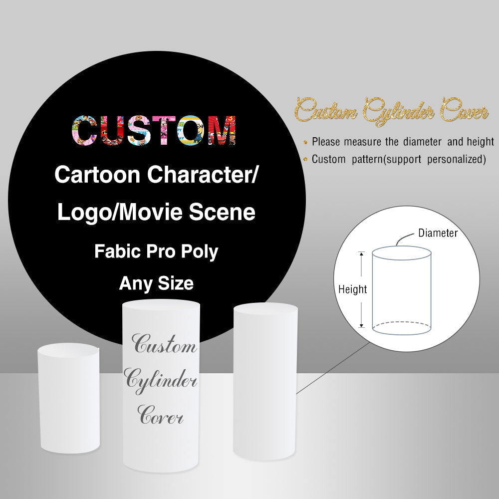 Cow Print Round Backdrop Cover Farm Animal Themed Party Favor Cow Print Party Decorations Western Cowboy Party Backdrop Banner