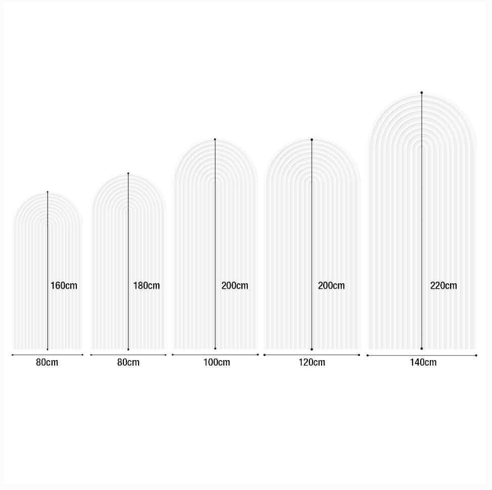 Arch Stand size