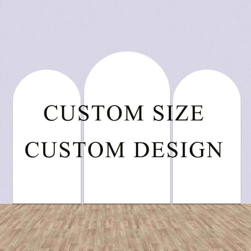 Bear Baby Shower Chiara Arched Backdrop Cover Hot Air Balloons Boy Birthday Party Background Banner Double Side