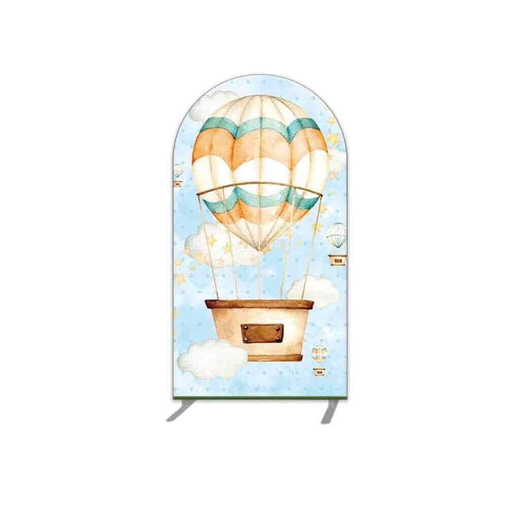 Hot Air Balloon Baby Shower Arch Chiara Backdrop Cover