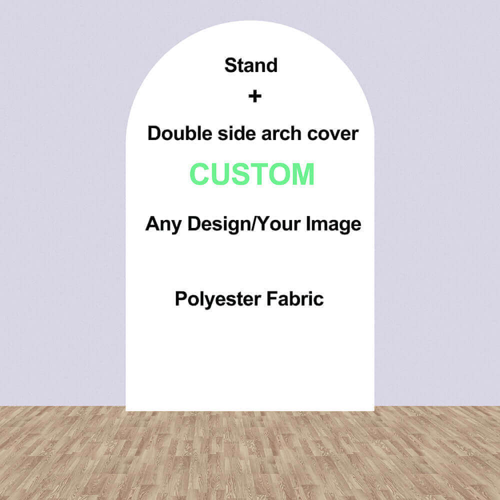 Light Pink Arch Backdrop Double-sided Cover Custom Baby Shower Arch Backdrop Party Bridal Shower Balloons Arch Birthday Photo Banner