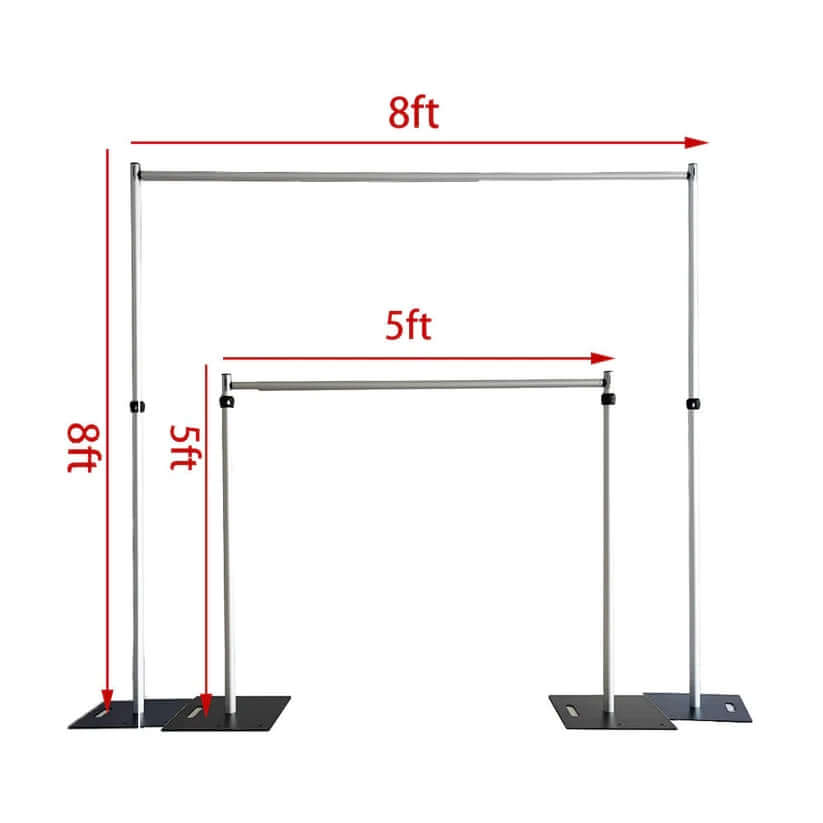 Square Metal Wedding Arch Frame Garden Arbor Party Flowers Arch Backdrop Stand Flower Decor Frame Stand Baby Showers & Birthdays & Wedding Events