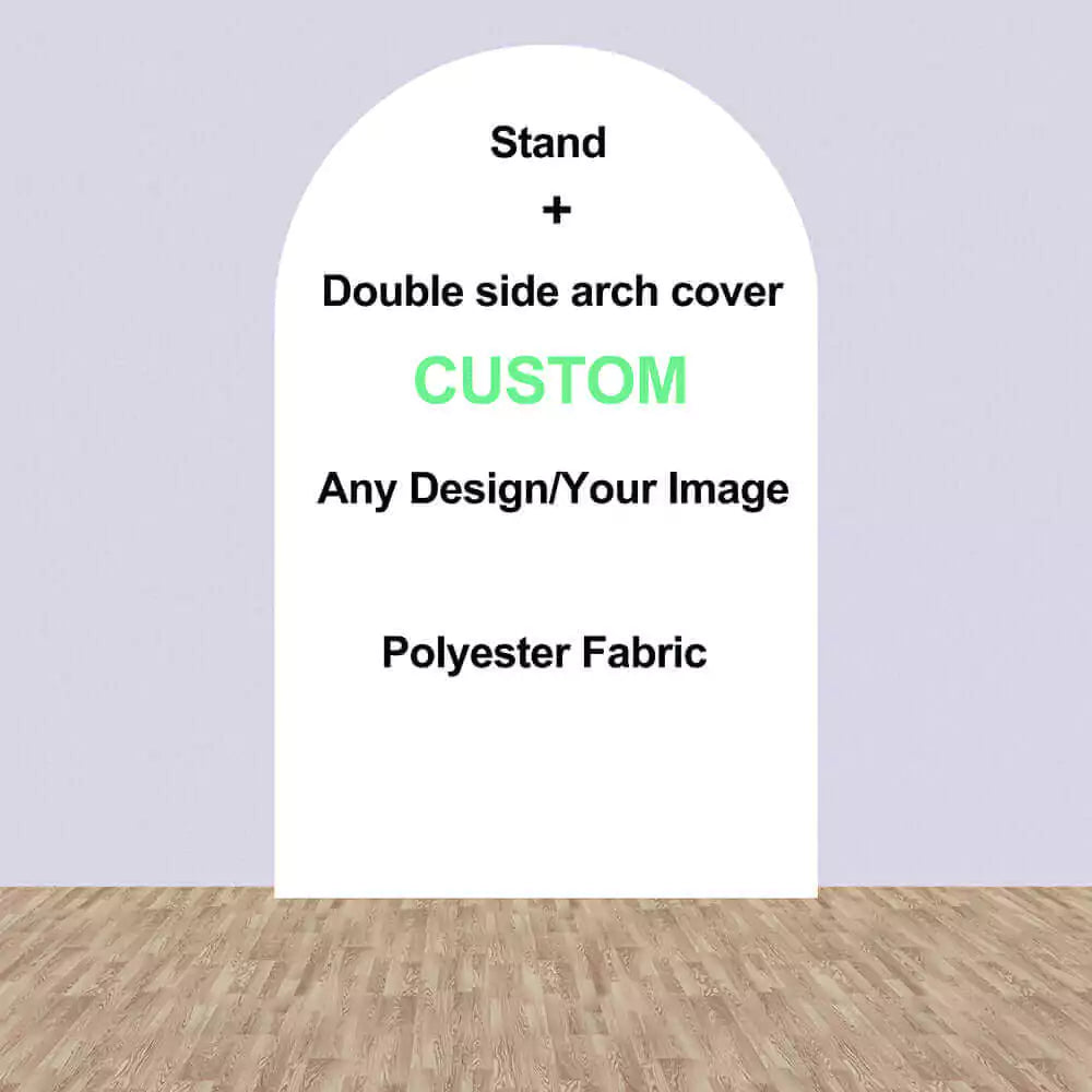 Nude Arch Backdrop Arched Stand Double-side Custom Oh Baby Ivory Bridal Shower Party Balloons Arch Chiara Wall Photo Birthday Wedding