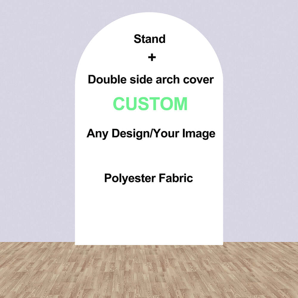 Custom Arch Backdrop Doubleside Cover Print Balloons Arch Garland Stand Baby Girl Birthday Shower Party Backdrop Chiara Wall Cartoon Movie