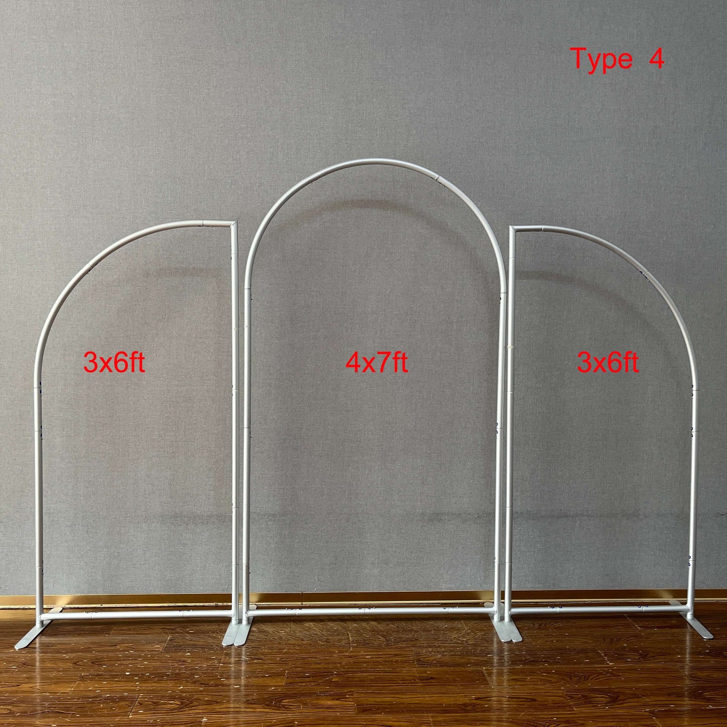 Sensfun Custom Solid Color Arch Stand and Covers Backdrop Birthday Party Fiesta Decoration Photo Booth Background