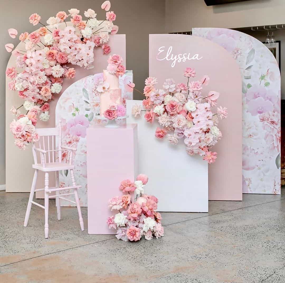 Arched stand frame, Chiara Arch Wall Stand for Birthday Baby Shower Wedding Party Decoration