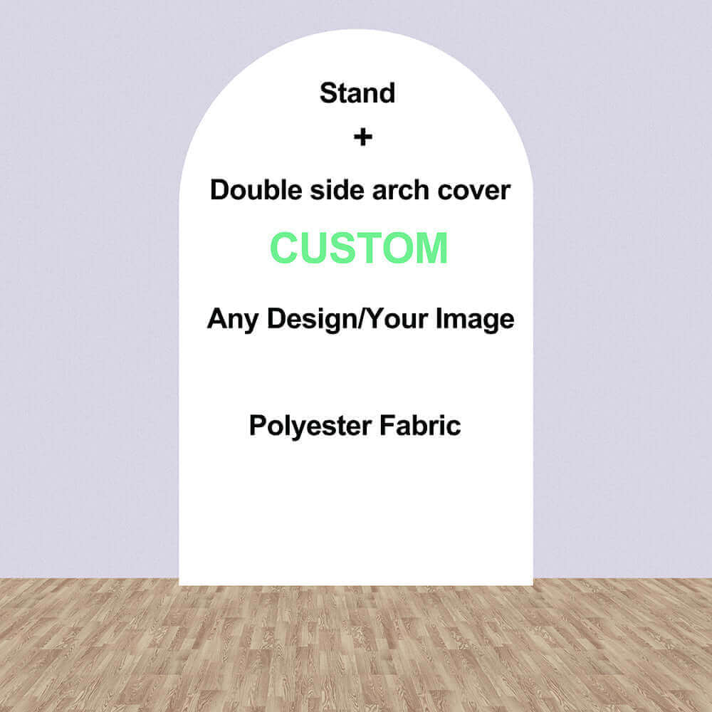 Customize Design and size with Elastic polyester fabric double side prints