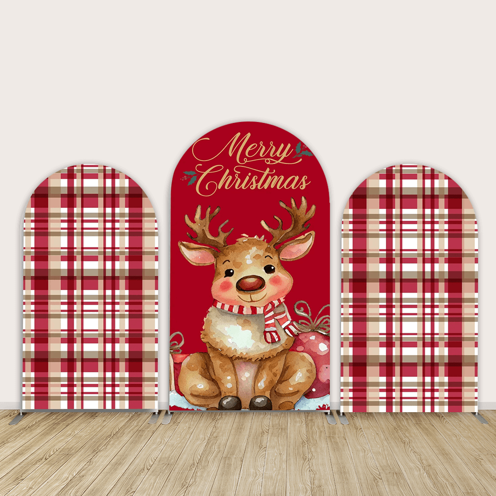 Christmas Arch Backdrop Cover Wall