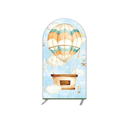 Hot Air Balloon Baby Shower Arch Chiara Backdrop Cover