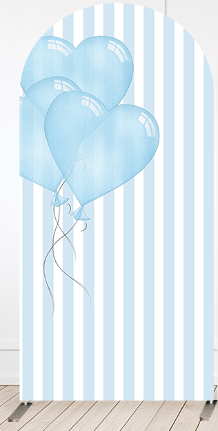 Baby Shower Decoration Bear Arch Backdrop Cover Wall Balloons Boy or Girl Gender Reveal Party Background Photography Newborn