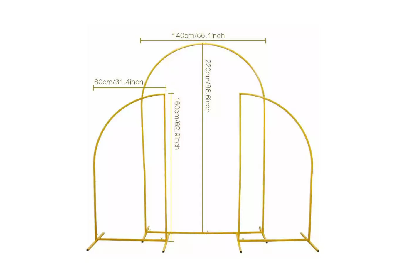 Arched stand frame, Chiara Arch Wall Stand for Birthday Baby Shower Wedding Party Decoration