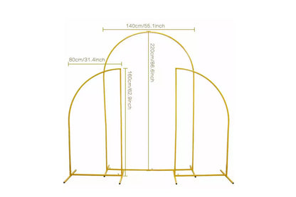 Arched stand frame, Chiara Arch Wall Stand for Birthday Baby Shower Wedding Party Decoration