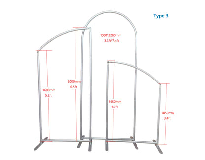 Arched Backdrop stand Chiara Arch Wall Frame Stand for Birthday Baby Shower Arch Photo Booth Backdrops Stand