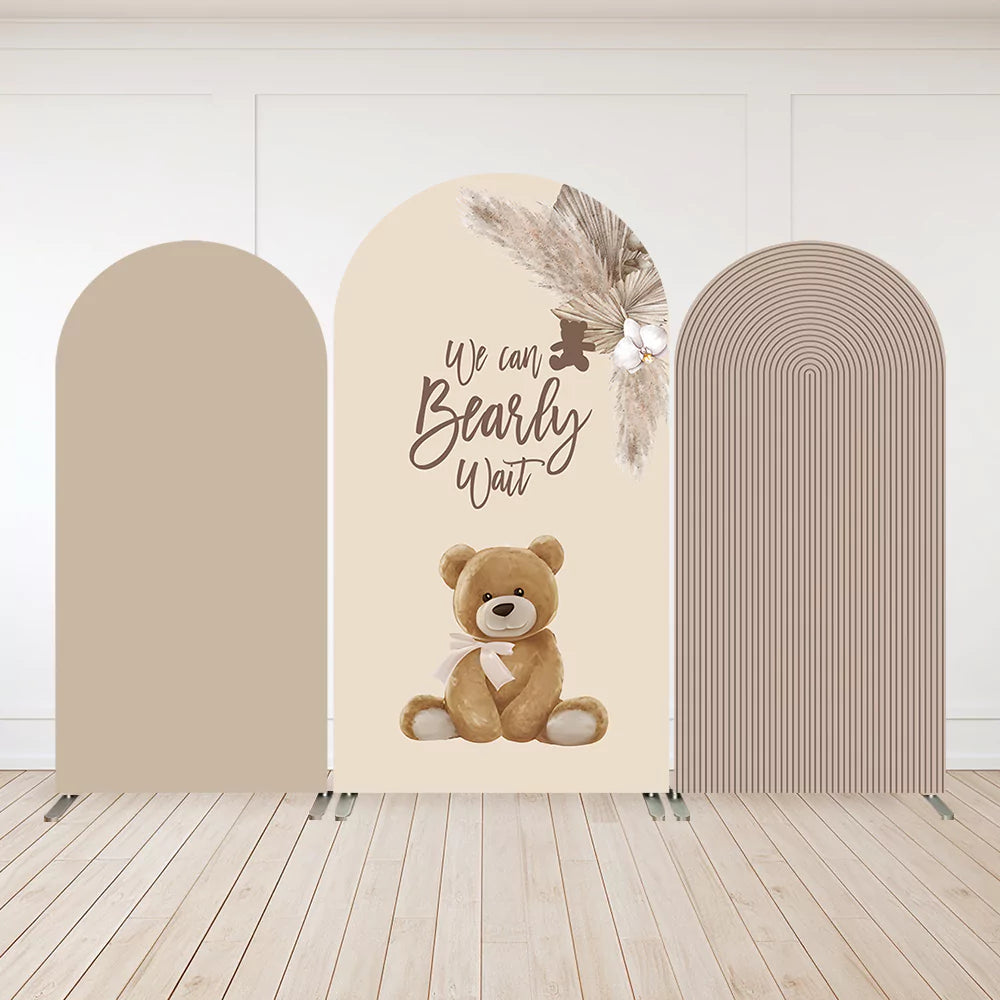 Bear-Baby-Shower-Arched-Wall-Backdrop-Cover-for-Stand