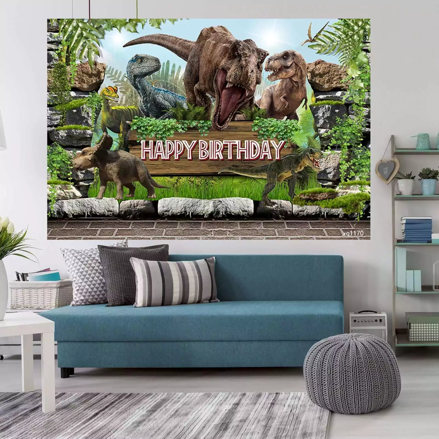 Jurassic World Park Photography Backdrop Children Birthday Party Banner Baby Shower Dinosaur Background Photo Studio