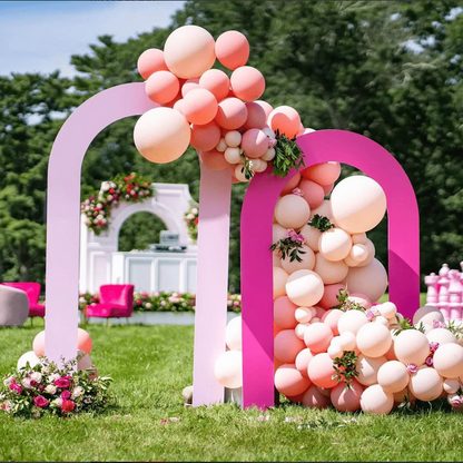 Custom Print Open Arch Wall Cover Backdrops Frame Stand for Baby Shower Birthday Wedding Event Party Decoration Photobooth