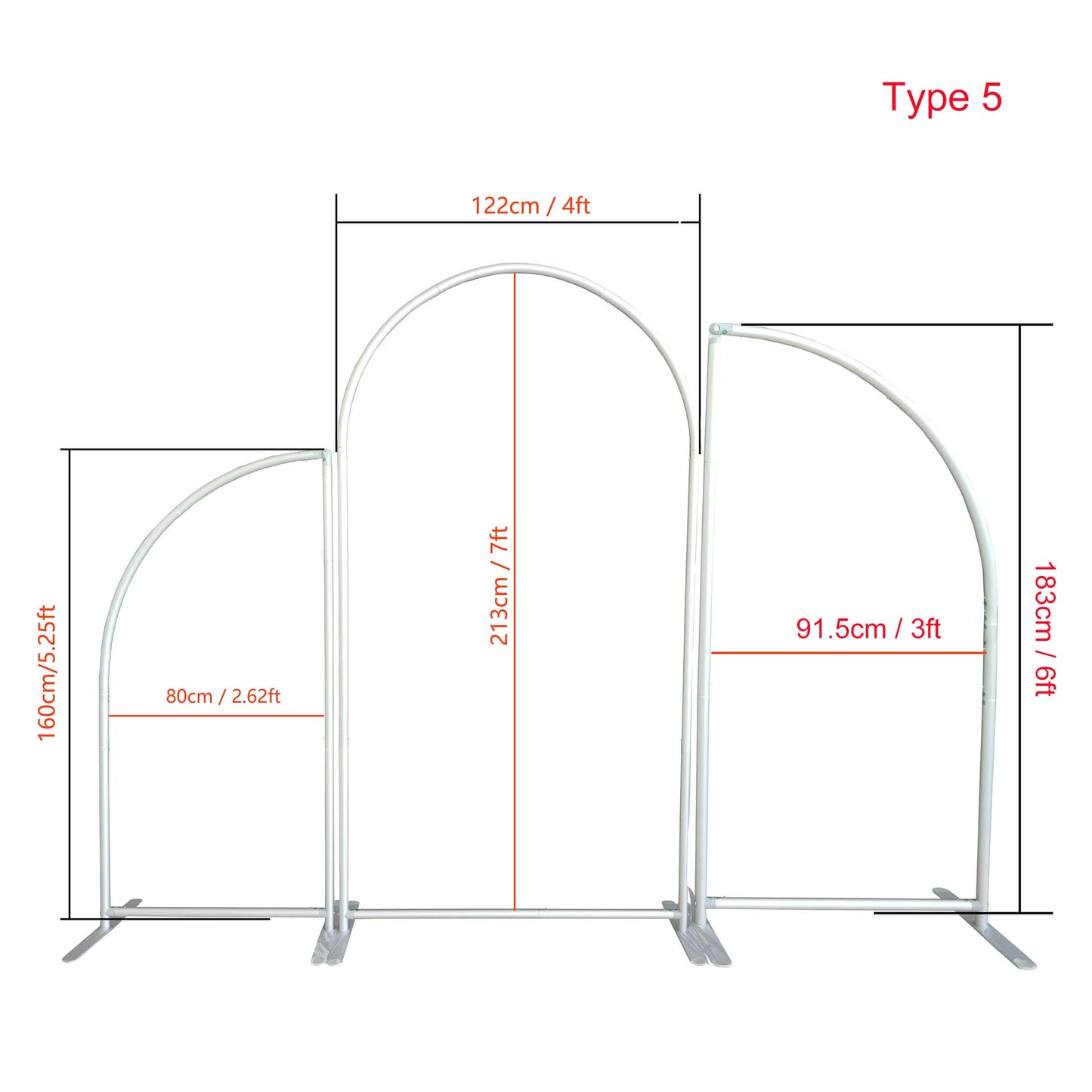 Sensfun Custom Solid Color Arch Stand and Covers Backdrop Birthday Party Fiesta Decoration Photo Booth Background