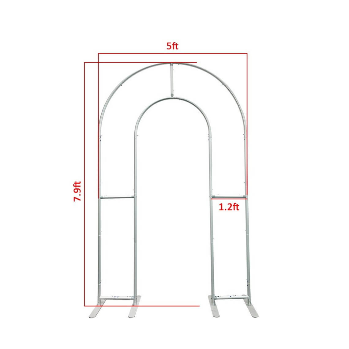 open arch stand frame